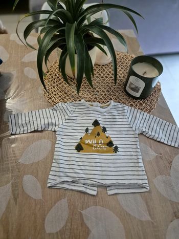 Tee-shirt manche longue 6 mois