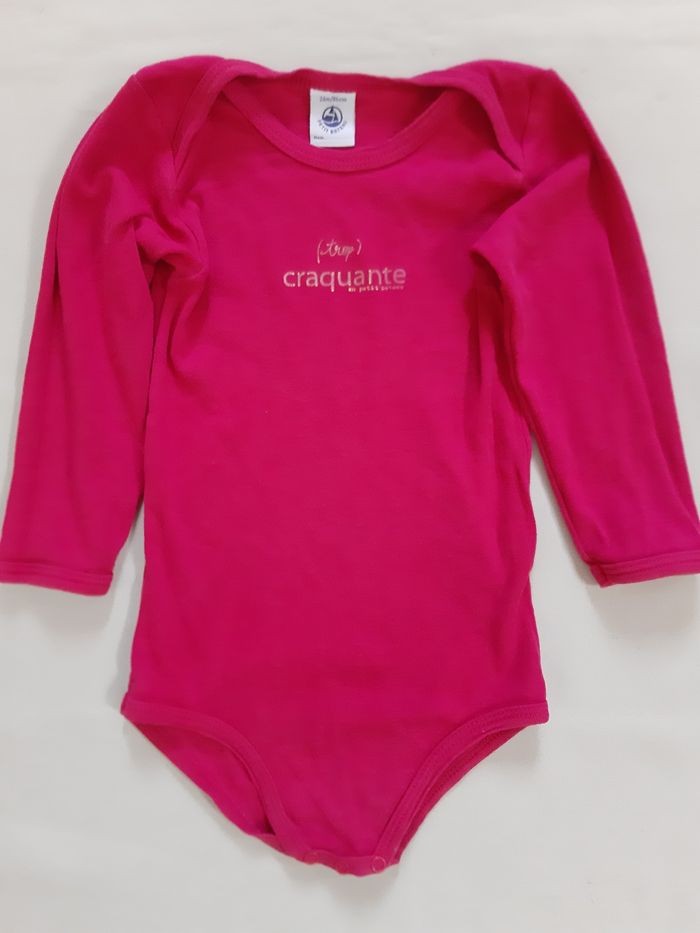 lot de 2 bodies manches longues fille - Petit Bateau - 24 mois (86 cm) - photo numéro 6
