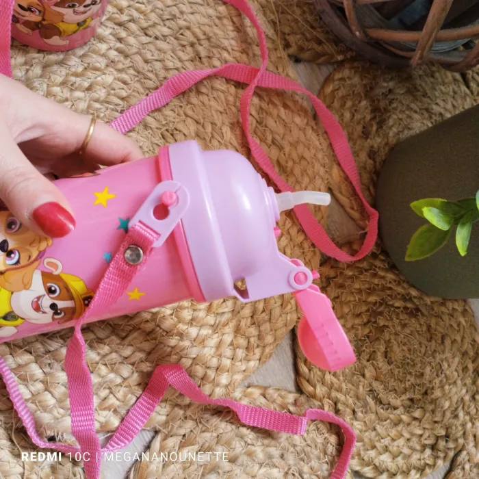 🐶 Lot x2 Gourdes Paw Patrol – Lien de Transport Intégré – Bon État Général - photo numéro 8