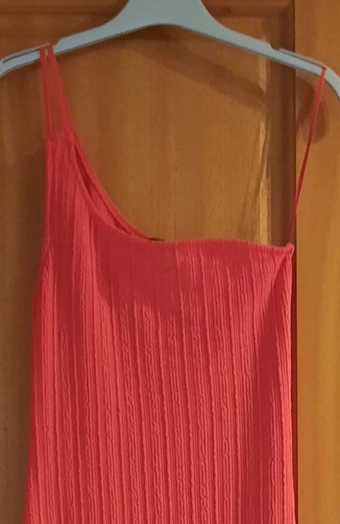 Robe longue rouge Zara M - photo numéro 4