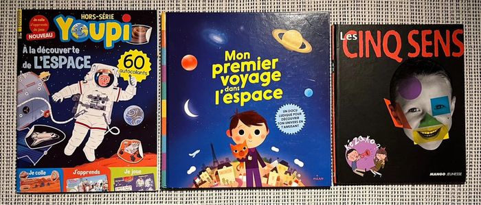 Mon Premier Voyage dans l’Espace / Magazine Youpi / Les Cinq Sens - photo numéro 2