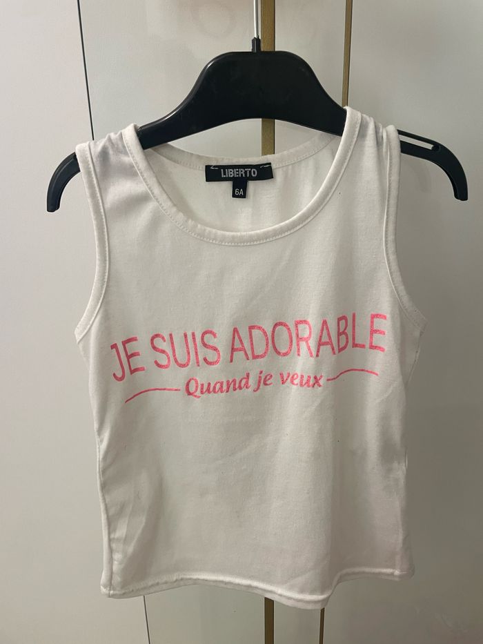 Débardeur 6 ans - photo numéro 2