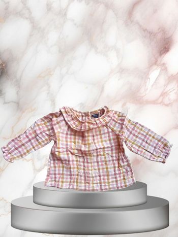 chemisier qui réchauffe l'hiver de votre bébé fille taille 12 mois