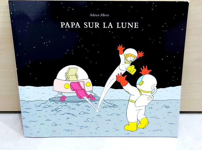 🌺 Livre (école des loisirs) : Papa sur la Lune