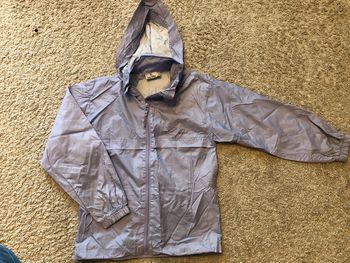 imperméable k-way - 10 ans - parme / lila - Sportway très bon état