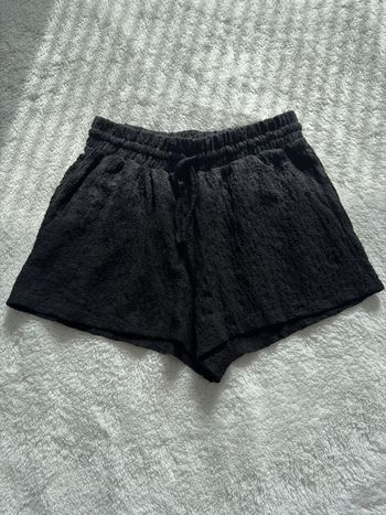 Short noir texturé Primark