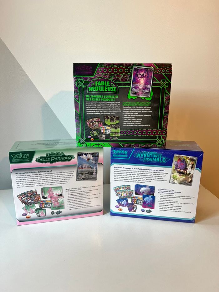 Lot de 3 etb - photo numéro 3