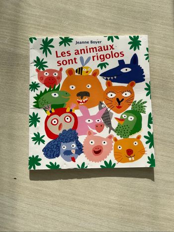 Livre les animaux sont rigolos
