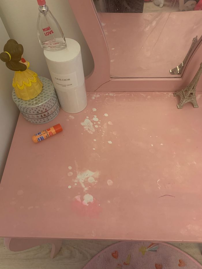 Coiffeuse 💇🏼‍♀️ pour filles avec tabouret - photo numéro 5