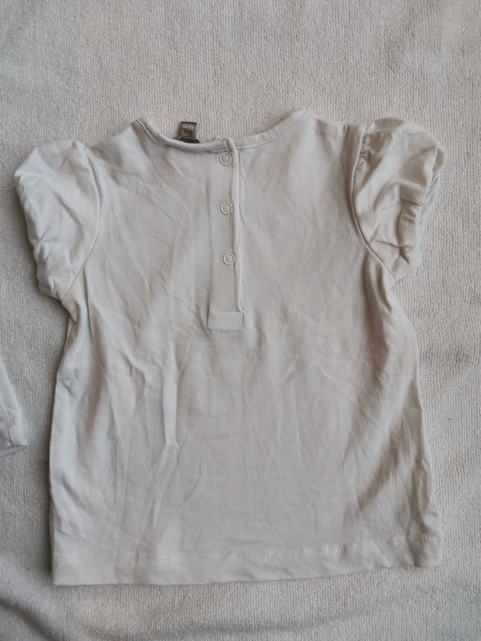 Lot de 2 tee shirt grain de blé 6 mois - photo numéro 4