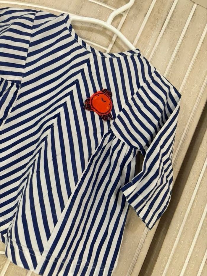 Blouse DPAM 6 mois 68 cm - photo numéro 2