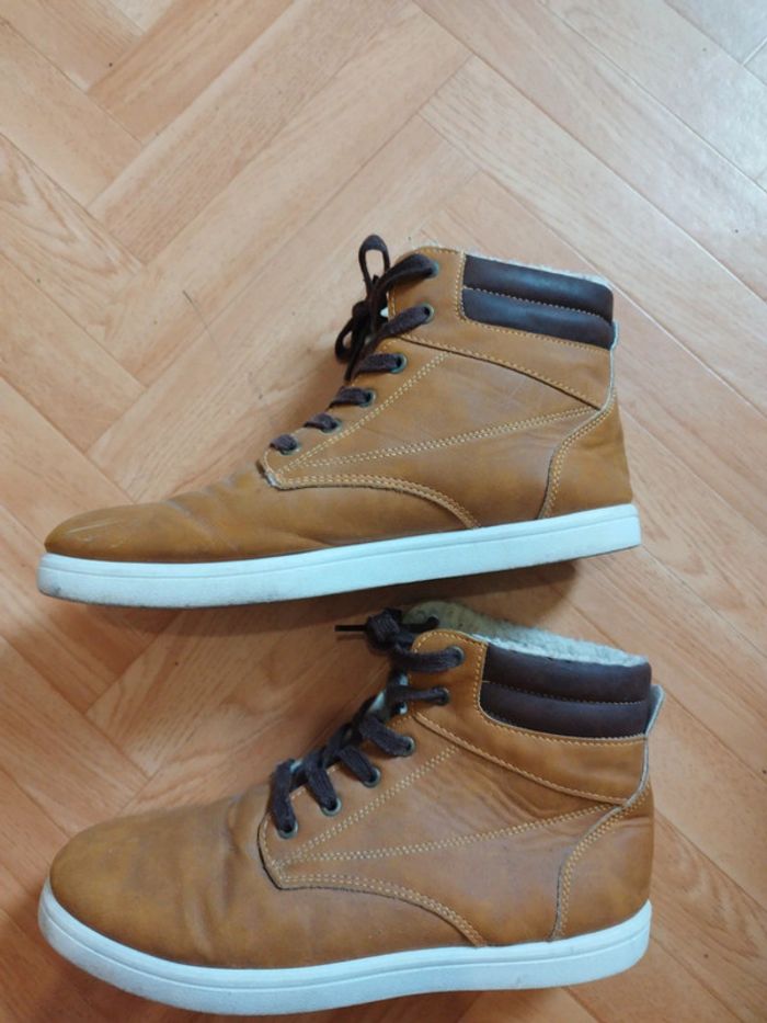Chaussures montantes homme camel 44 - photo numéro 2