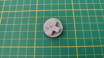 Touche directionnelle H2-7 pièce manette console de jeux Nintendo Gamecube DOL-003 grise #C24