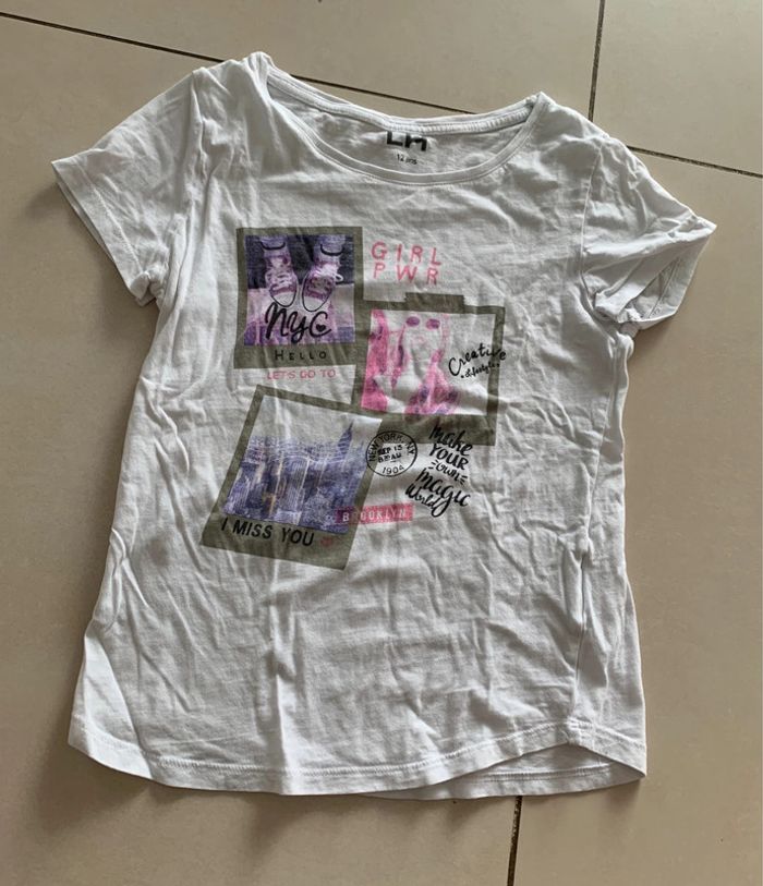 Tee shirt la Halle 12 ans