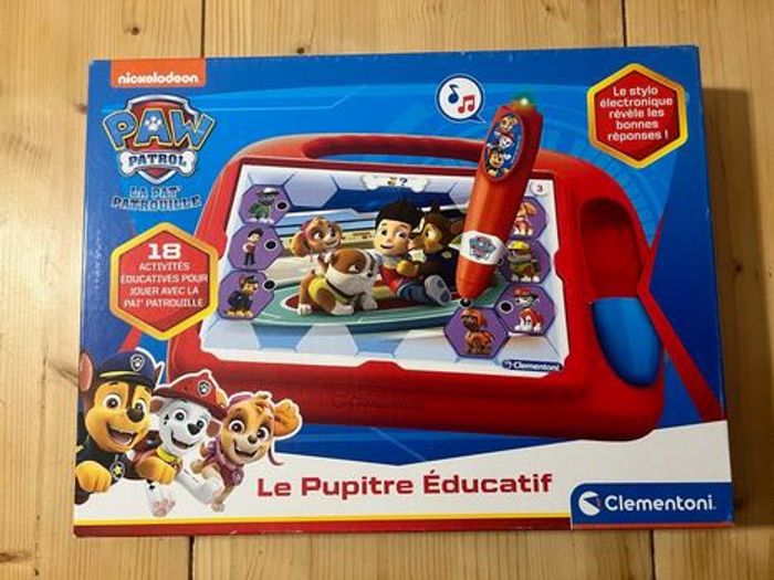 Le pupitre éducatif Pat patrouille