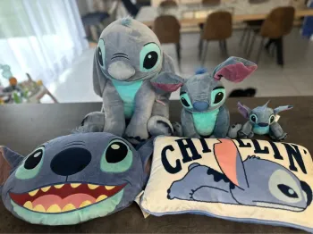 Collection peluches et oreillers Stitch