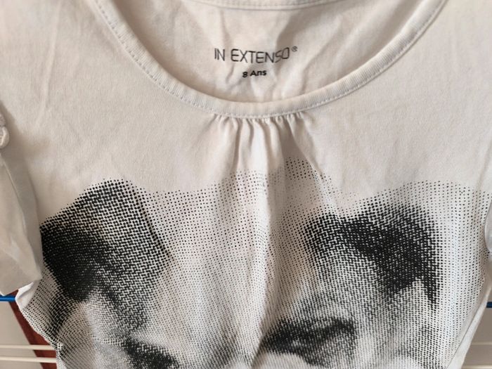 T-shirt fille 8 ans / In extenso - photo numéro 2