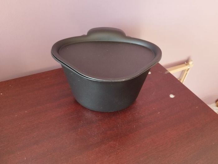 Collecteur déchets tupperware
