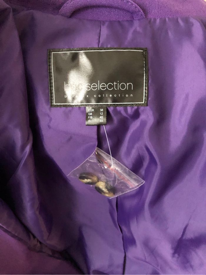 Veste violette neuve - photo numéro 3
