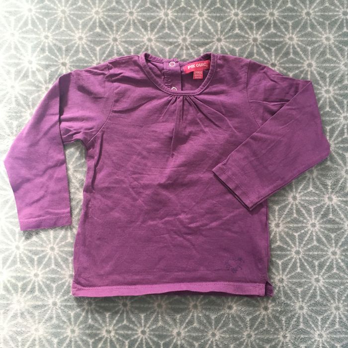 Teeshirt manches longues Pikouic - 24 mois