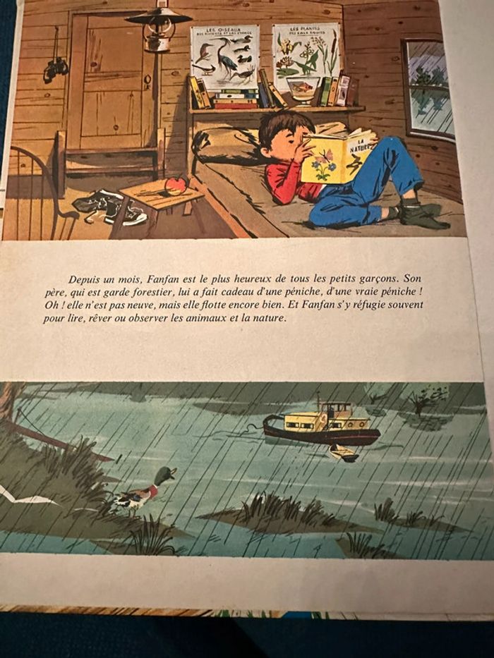 1966 Grands albums Hachette Fanfan et sa péniche livre bd ancien vintage - photo numéro 7