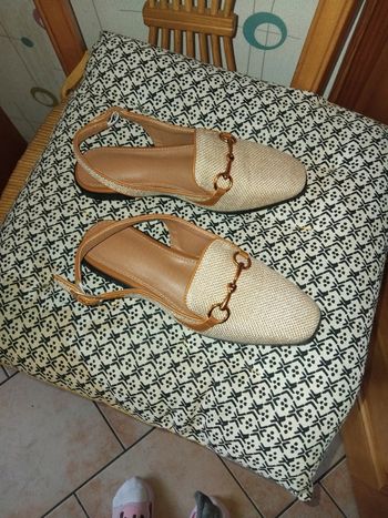Chaussures plates de style rétro