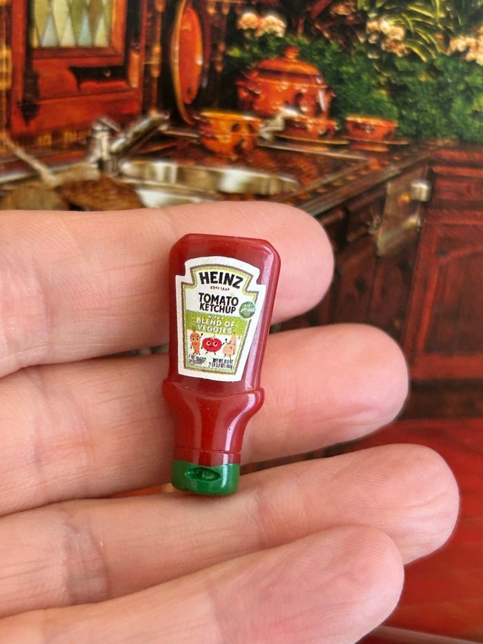 Lot de sauces miniatures pour maison de poupée - photo numéro 4
