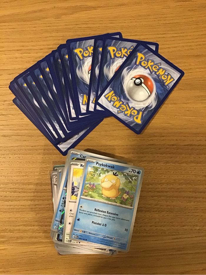 Lot 68 cartes Pokémon 151 neuves bundle tortank ex EV3.5 holo - photo numéro 8