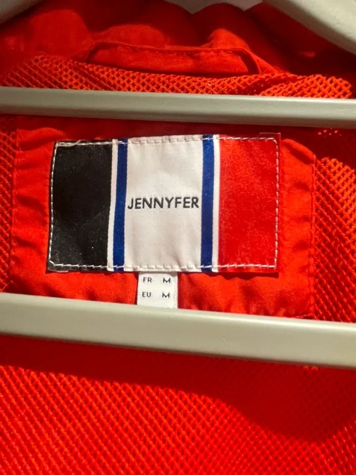 Veste de sport rouge Jennyfer taille 38 -M - photo numéro 7
