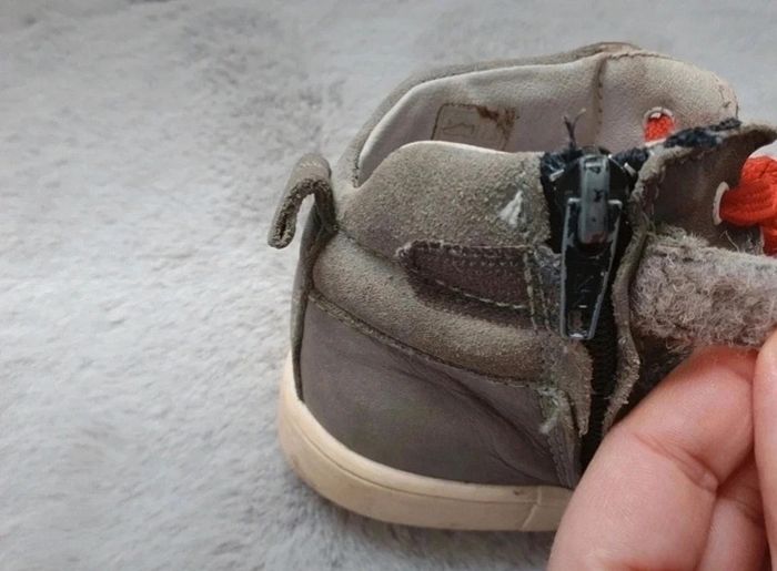 Chaussures montantes grises Acebo's pointure 30 - photo numéro 9