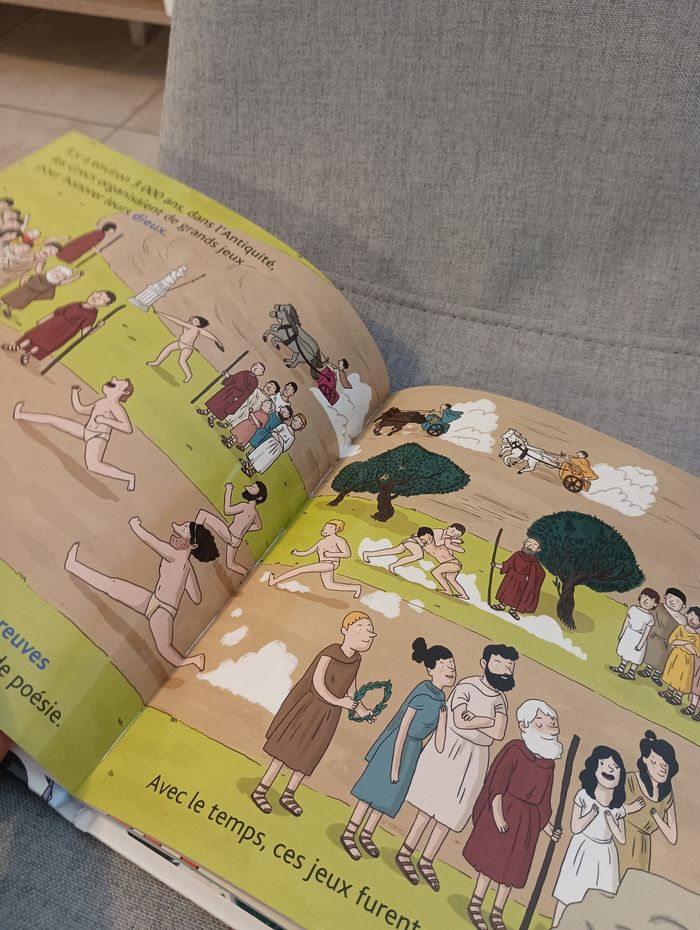 Livre p'tit docs les jeux olympiques - photo numéro 4