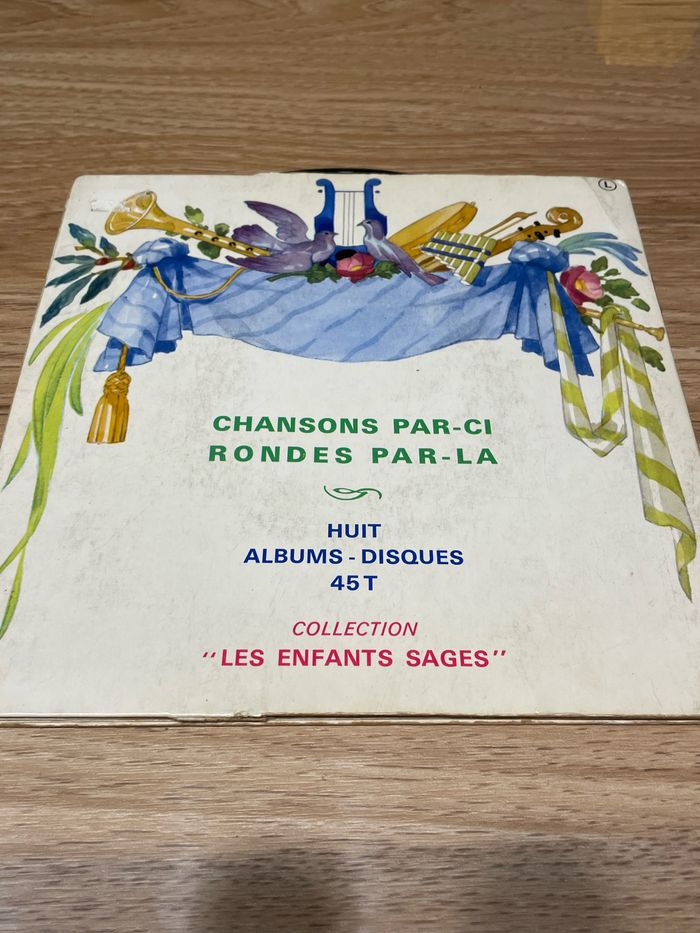 Vinyle 45 tours chansons/rondes - photo numéro 2