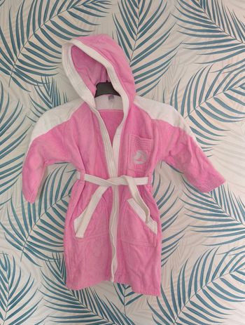 🌸 Peignoir - Rose/blanc - Tribord Decathlon - 4 ans 🌸