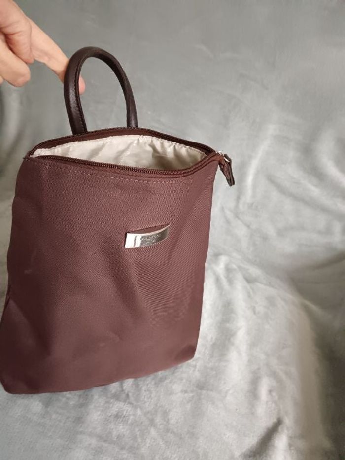 Sac à dos/main chocolat