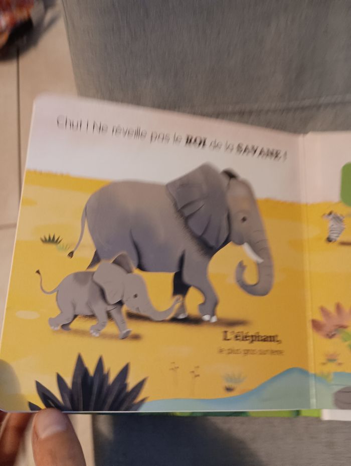 Livre bébé avec flaps a ouvrir ouvre et découvre les animaux neuf - photo numéro 6