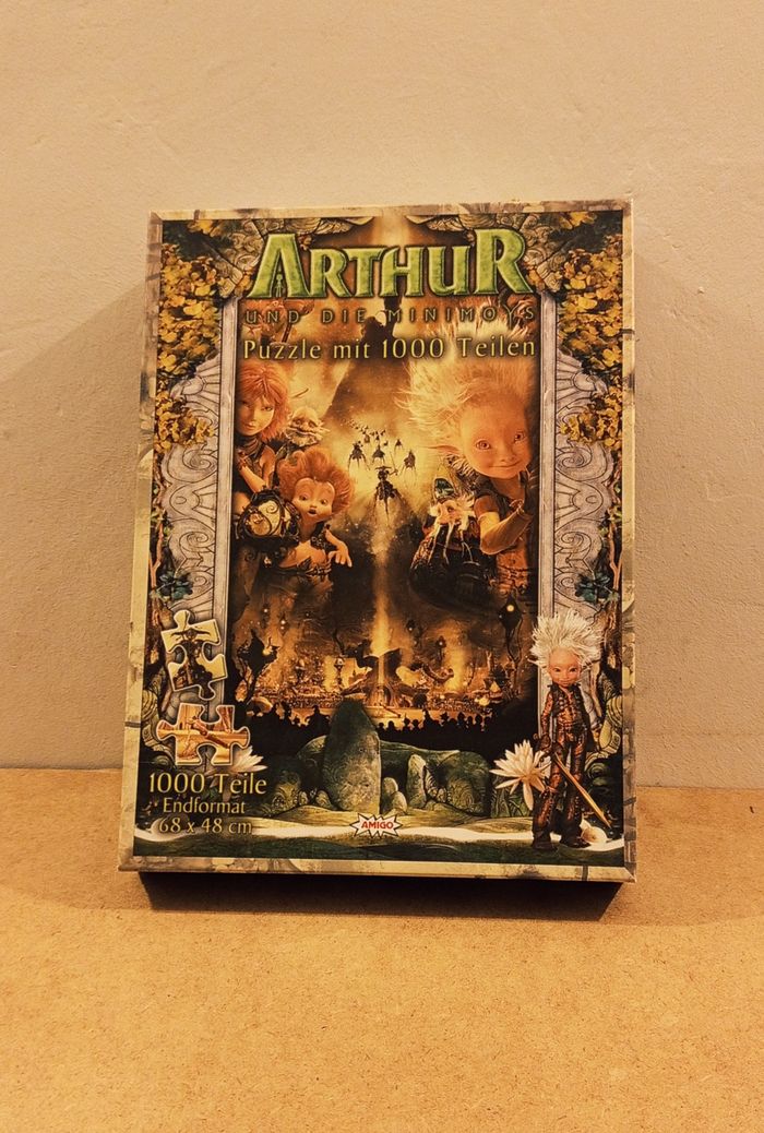Puzzle 1000p Arthur et les minimoys