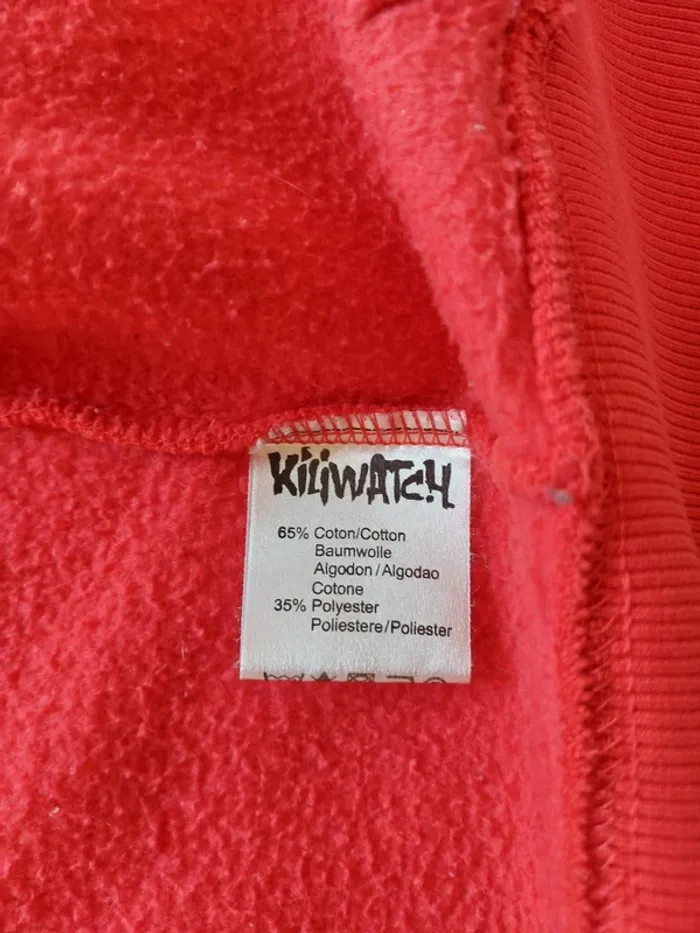 Veste rouge kiliwatch taille S - photo numéro 3