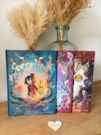 Lot 3 livres sorceline 