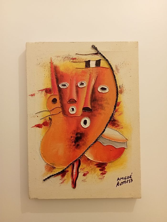 Lot toiles peinture + miroir soleil - photo numéro 5