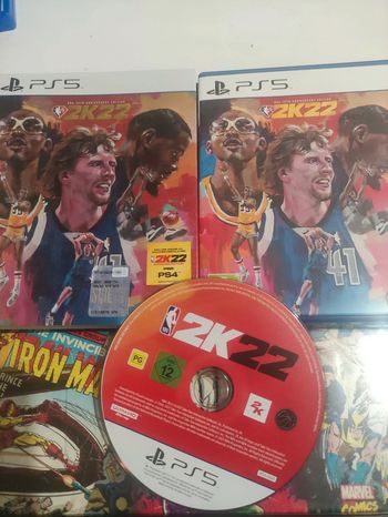 NBA 2k22 édition 75e anniversaire ps5