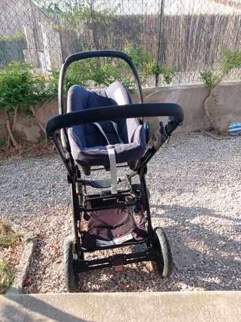Poussette bébé confort + Siege isofix voiture