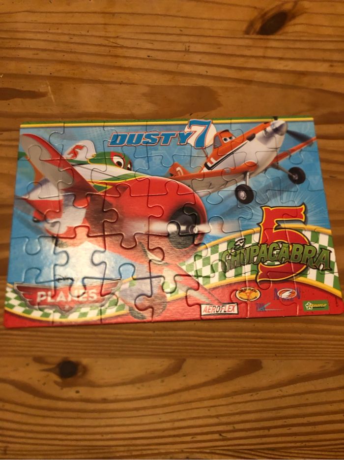 1 boîte de puzzle planes avec 4 puzzles - photo numéro 4