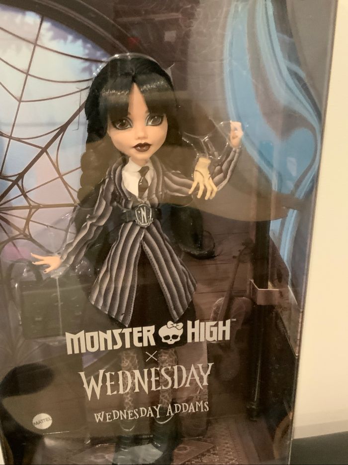 Poupée Monster High Mercredi Addams