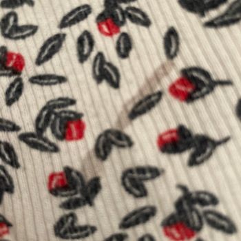 T Shirt à manches long coton avec des fleurs 🌷