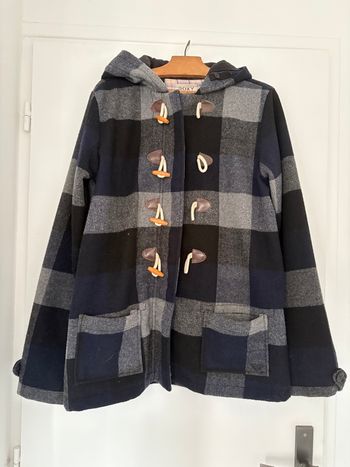 Manteau duffle-coat à carreaux ROXY - femme - taille 40/L