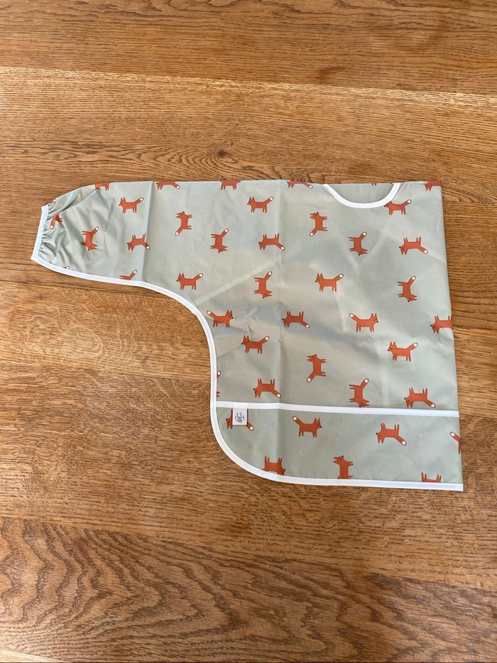 Bavoirs manches longues avec poche (2pcs) - photo numéro 4