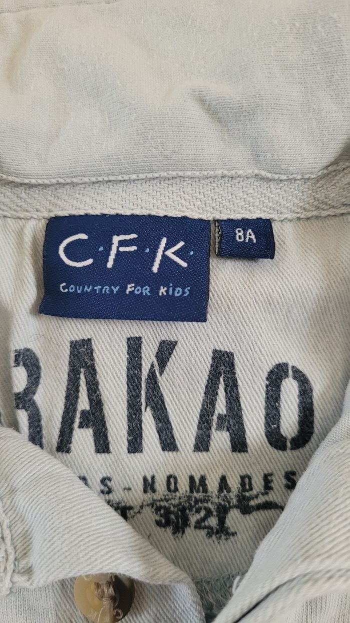 Polo manche longue garçon cfk 8 ans - photo numéro 2