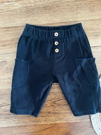 Pantalon noir zara 6/9 mois
