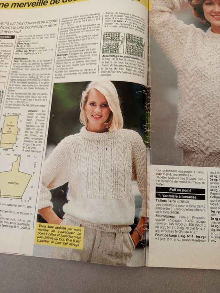 Magazine les plus beaux tricots hiver - photo numéro 4