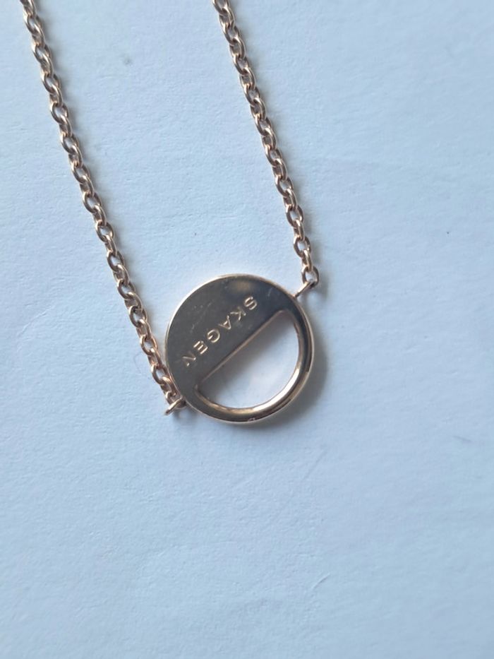 Bracelet en acier doré et nacre Skagen - photo numéro 7